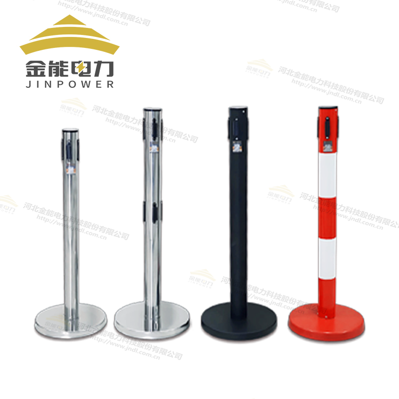 不銹鋼/玻璃鋼伸縮圍欄（帶式） 銀行機(jī)場一米線